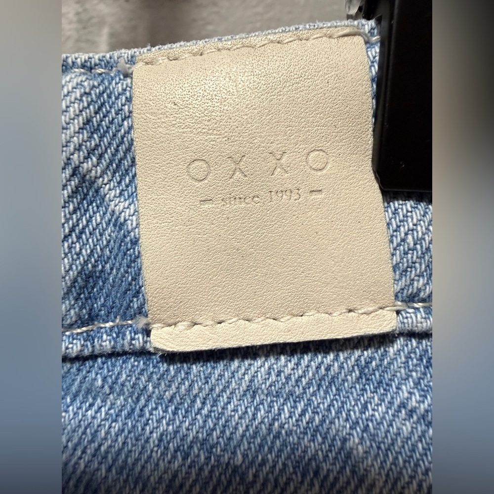 OXXO Jeans Blue Ultra High Rise Straight Fit Denim Pants - Picture 9 of 12
